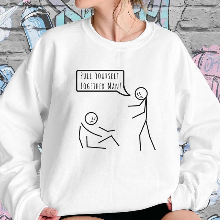 Ugp Campus Apparel Pull Yourself Together Sweatshirt Gifts for Her