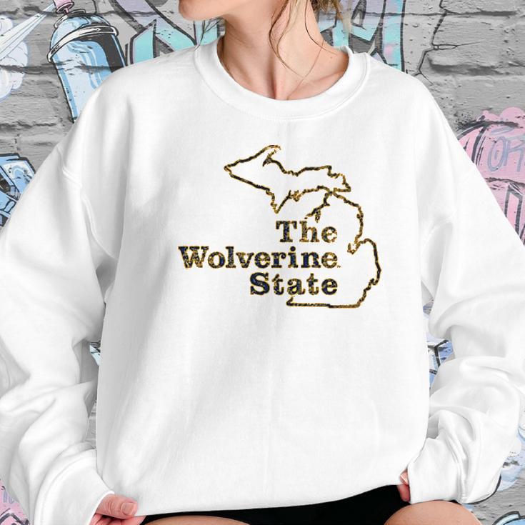 University Of Michigan The Wolverine State Sweatshirt Gifts for Her