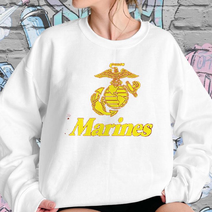 Usmc Marines Red Sweatshirt Gifts for Her