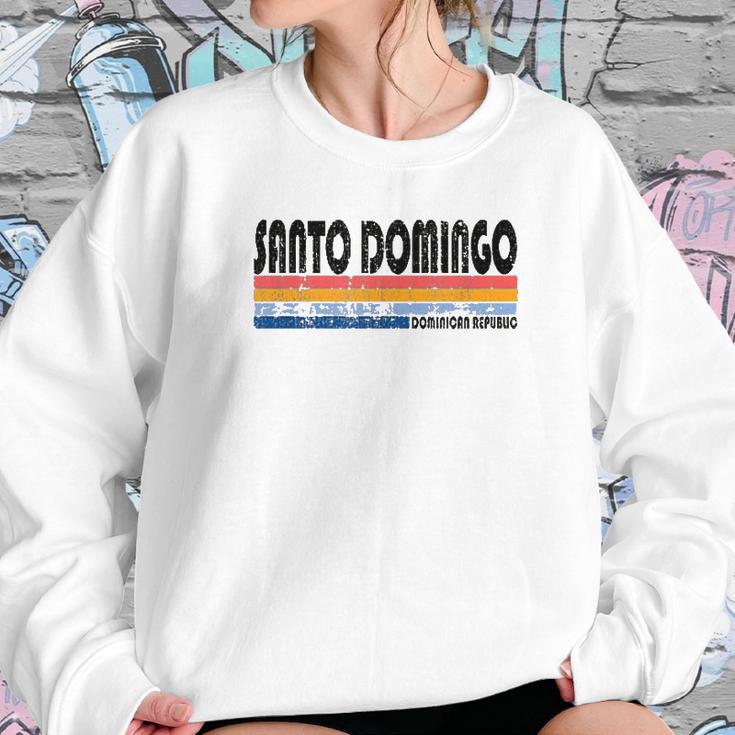 Vintage 70S 80S Style Santo Domingo Sweatshirt Gifts for Her