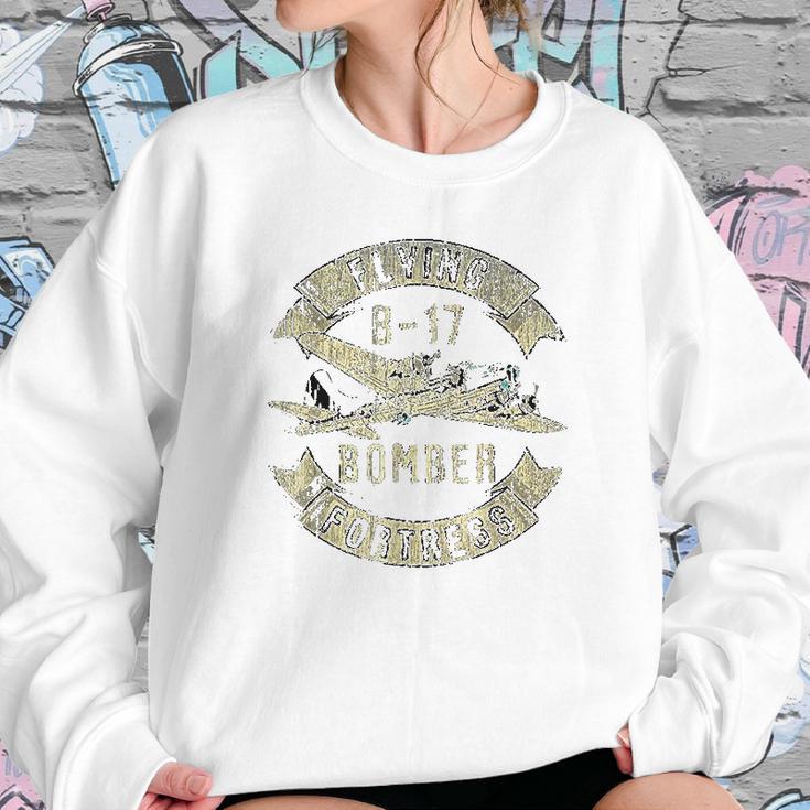 Vintage Bomber Plane Aviation Airplane Sweatshirt Gifts for Her