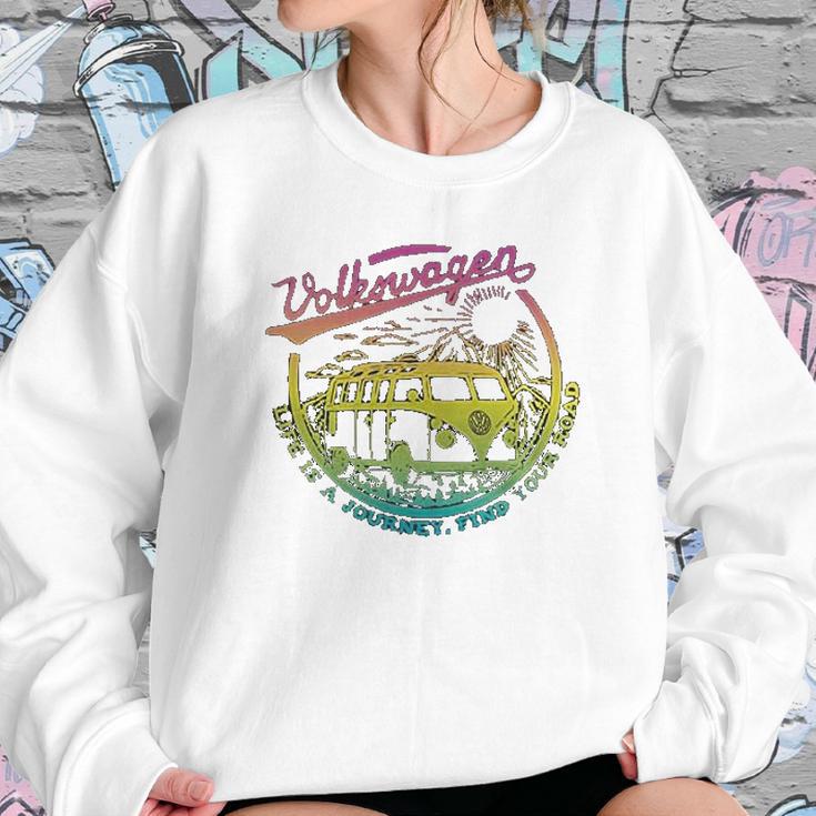 Volkswagen Life Is A Journey Sweatshirt Gifts for Her