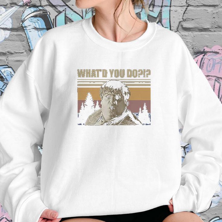 Whatd You Do Chris Farley Vintage Sweatshirt Gifts for Her