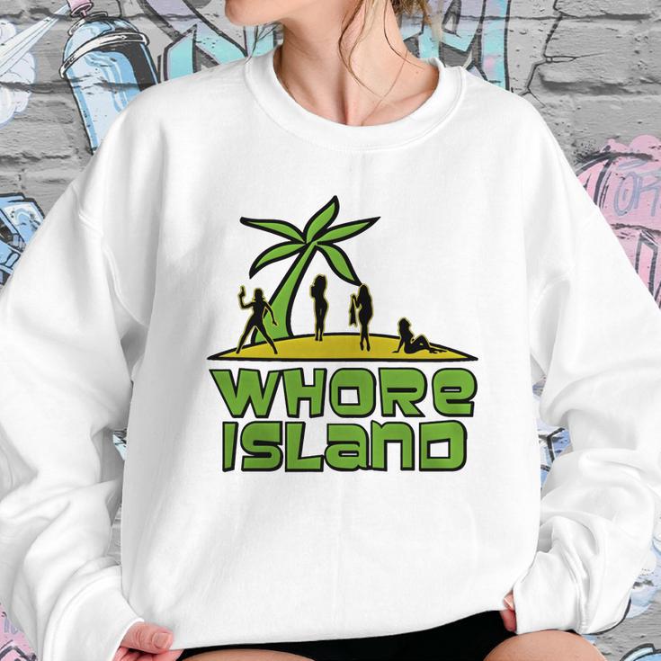 Whore Island Archer T-Shirt Sweatshirt Gifts for Her