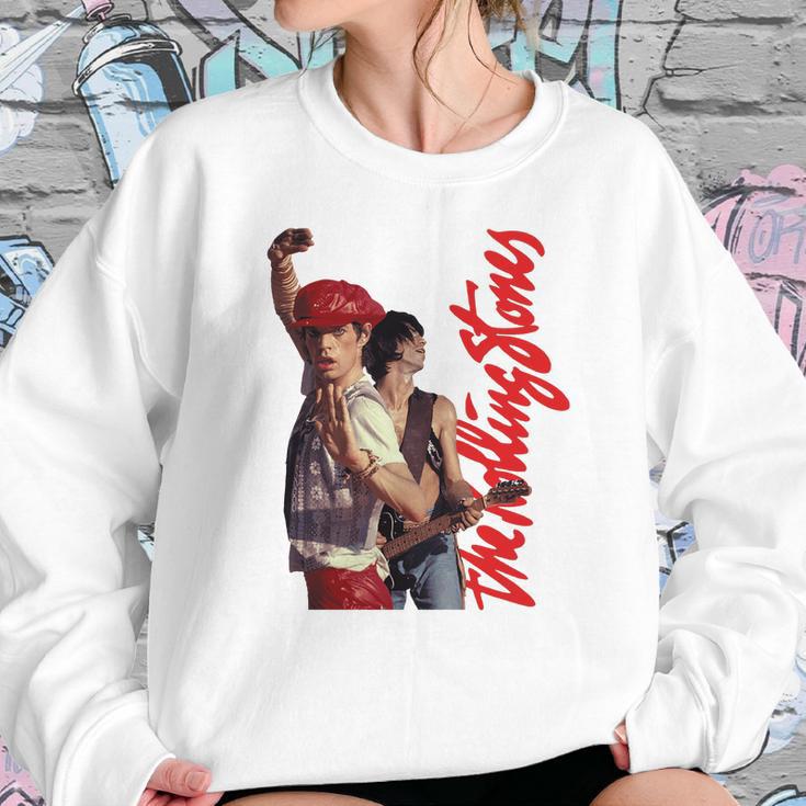 Young Mick Jagger And Keith Richards Sweatshirt Gifts for Her