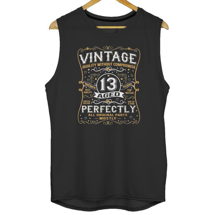 13 Years Old Gifts Vintage Born In 2009 Classic 13Th Birthday Unisex Tank Top