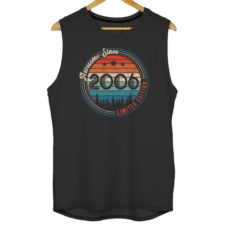 16Th Years Old Birthday Gifts Awesome 2006 Limitededition Unisex Tank Top