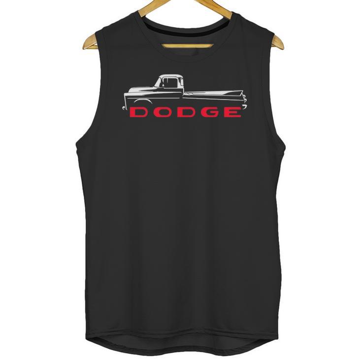 1957 1960 Dodge D100 Pickup Truck Unisex Tank Top