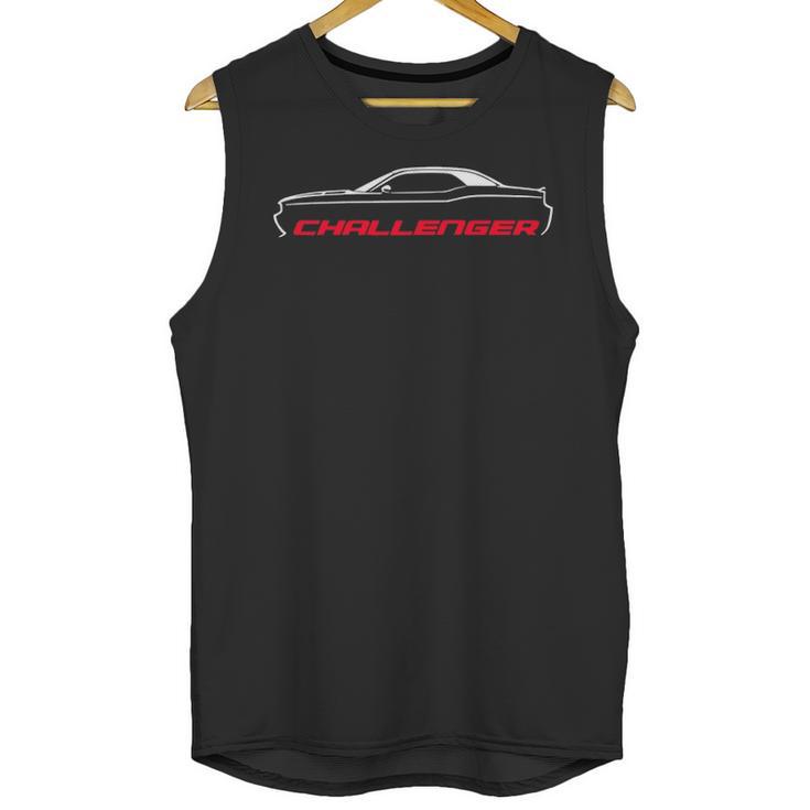 2008 14 Dodge Challenger Classic Unisex Tank Top