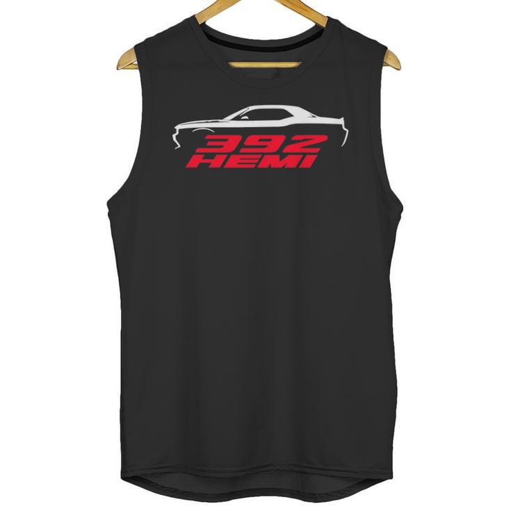 2015 2019 Dodge Challenger 392 Hemi Classic Unisex Tank Top