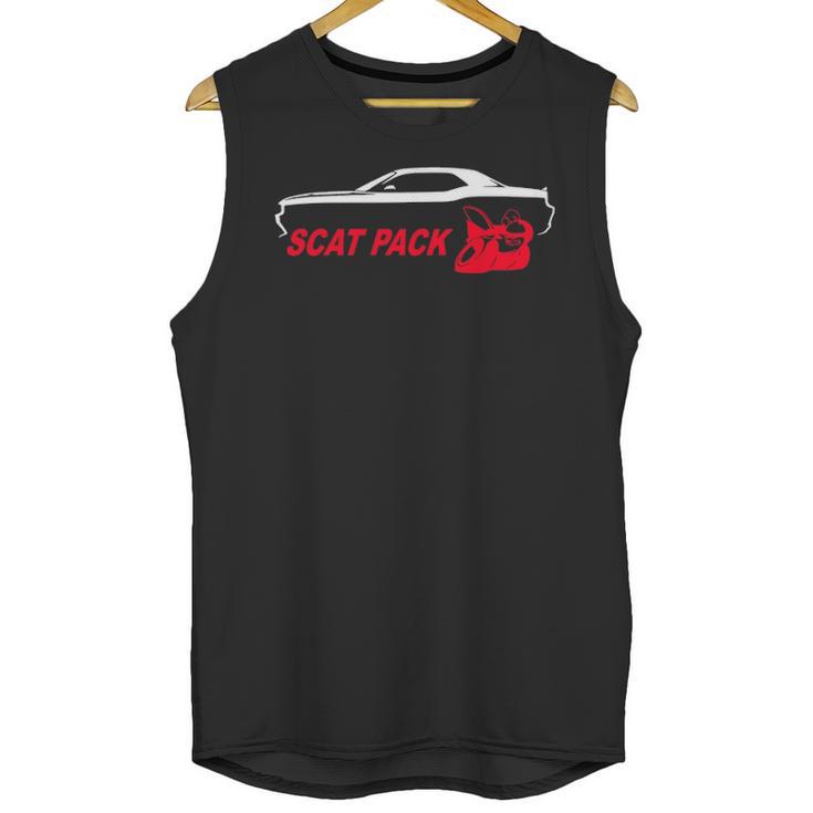 2015 2019 Dodge Challenger Scat Pack Classic Unisex Tank Top