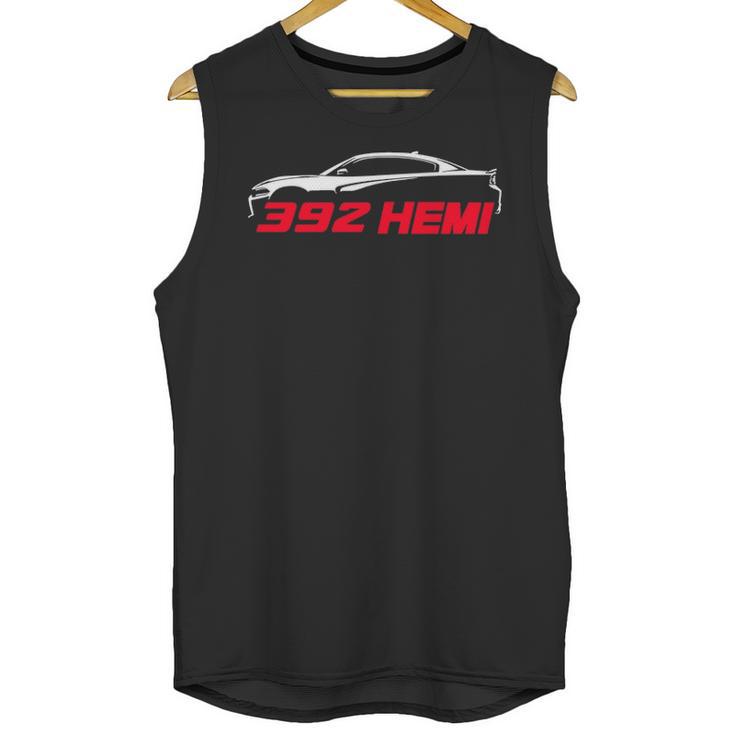 2015 2019 Dodge Charger 392 Hemi Classic Unisex Tank Top