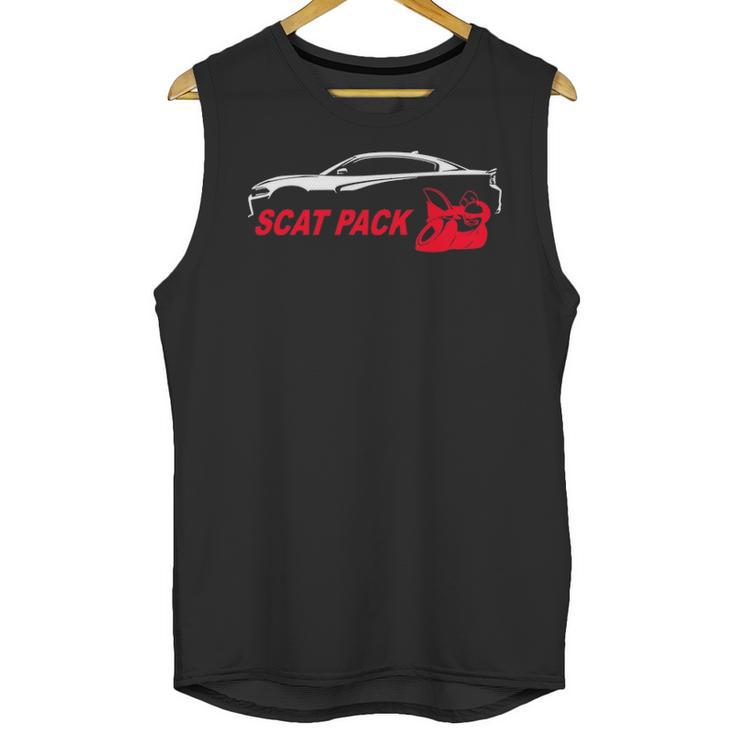 2015 2019 Dodge Charger Scat Pack Classic Unisex Tank Top