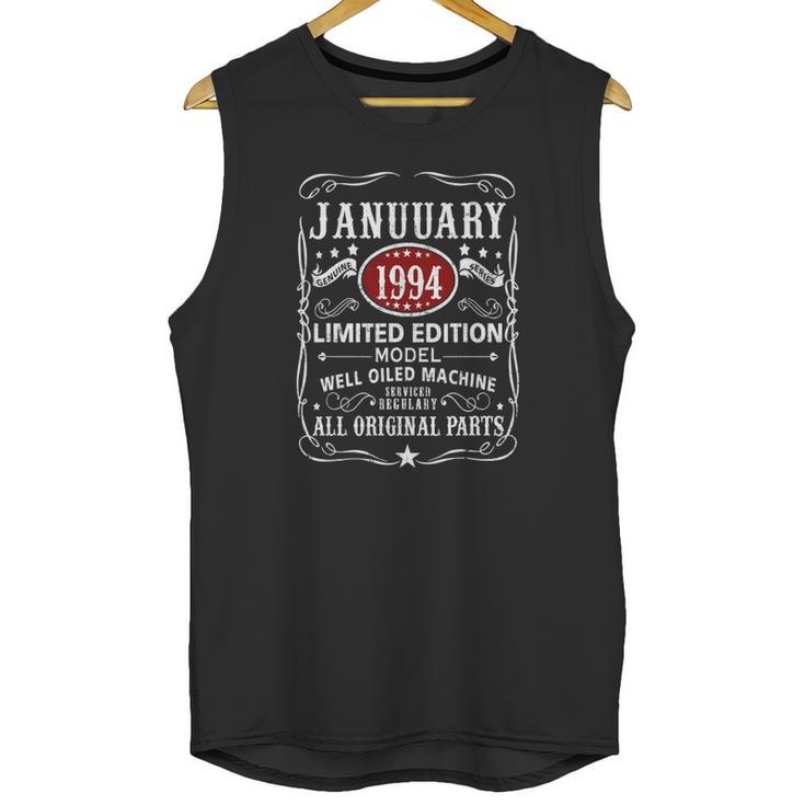 27Th Birthday Gifts 27 Years Old Born In January 1994 Ver2 Unisex Tank Top