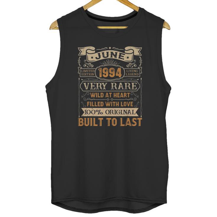 27Th Birthday Gift 27 Years Old Retro Vintage June 1994 Ver2 Unisex Tank Top