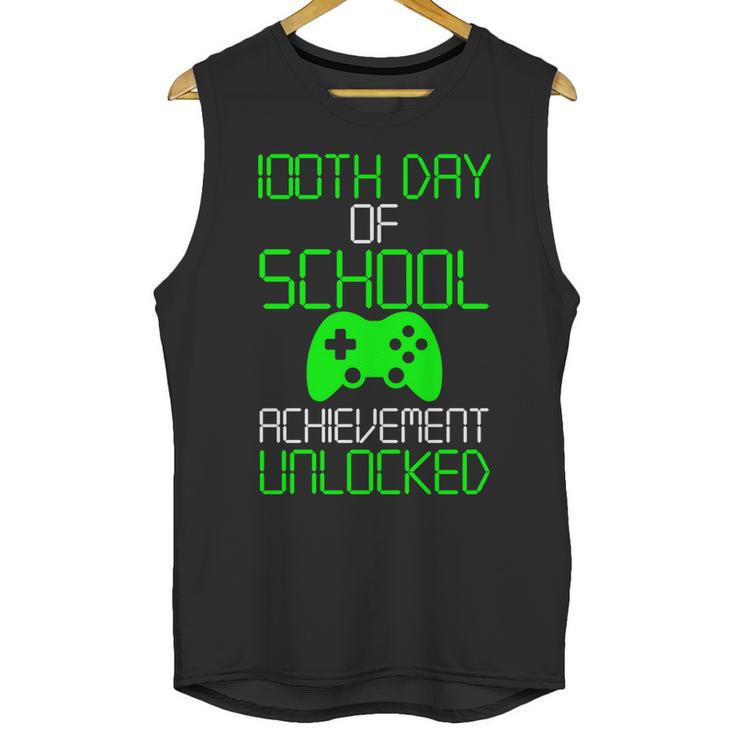 Achievement Unlocked Funny 100Th Day Of School Unisex Tank Top