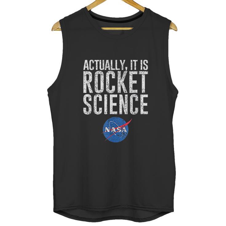 Actually It Is Science Nasa Space Unisex Tank Top