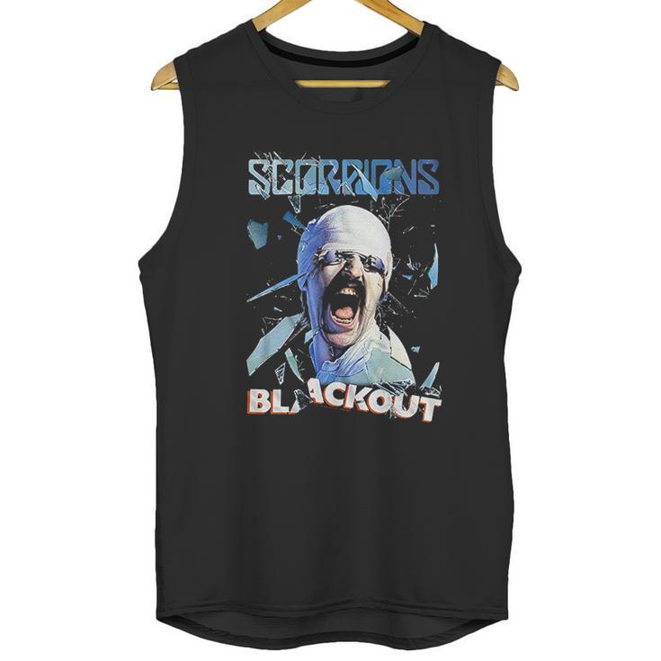 Ae Designs Scorpions Blackout Album Black Unisex Tank Top