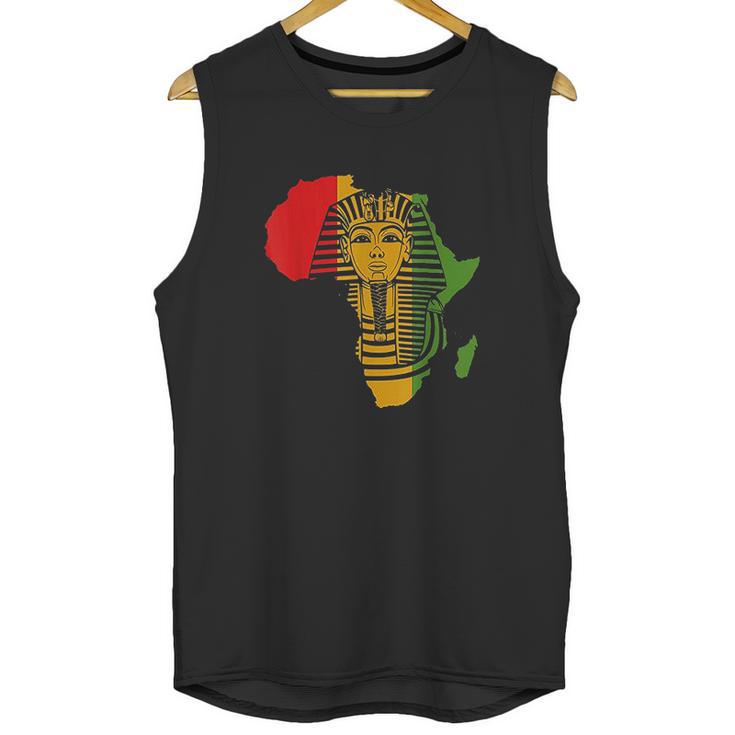 African Gift For Men Egyptian Pharaoh King Tut Dashiki Unisex Tank Top