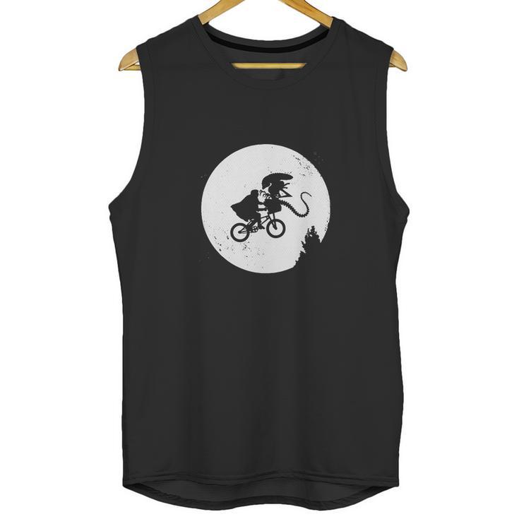 Alien Alien Bmx Moon Unisex Tank Top