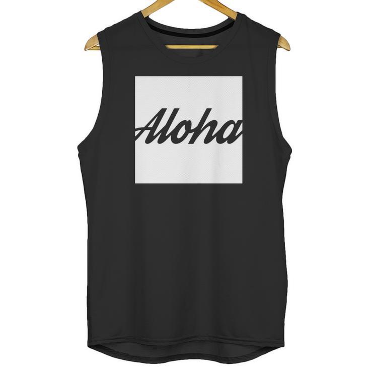 Aloha Tshirt For Men Unisex Tank Top