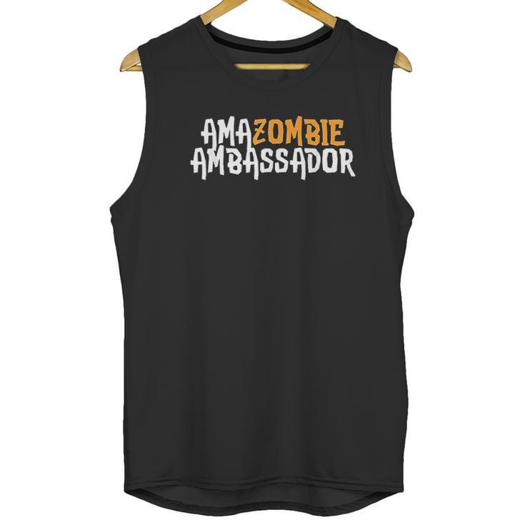 Amazombie Ambassador Employee Warehouse Coworker Swag Gift Unisex Tank Top