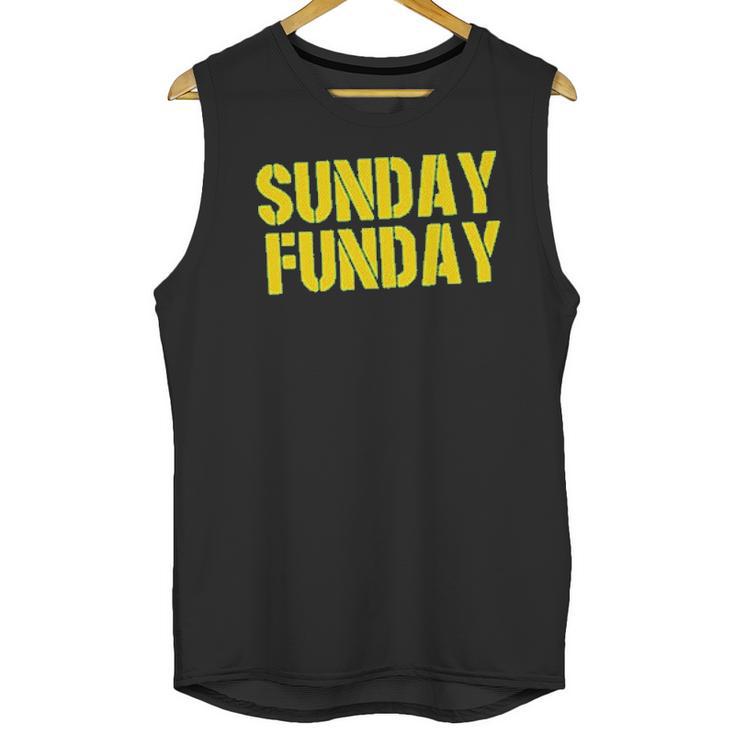 Americas Finest Apparel Green Bay Sunday Funday Unisex Tank Top