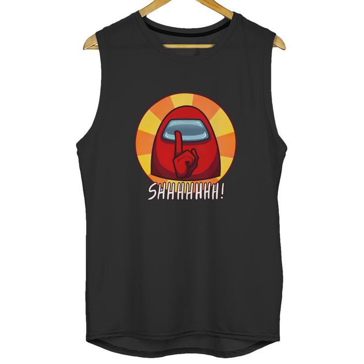 Among Us Shhh Funny Unisex Tank Top