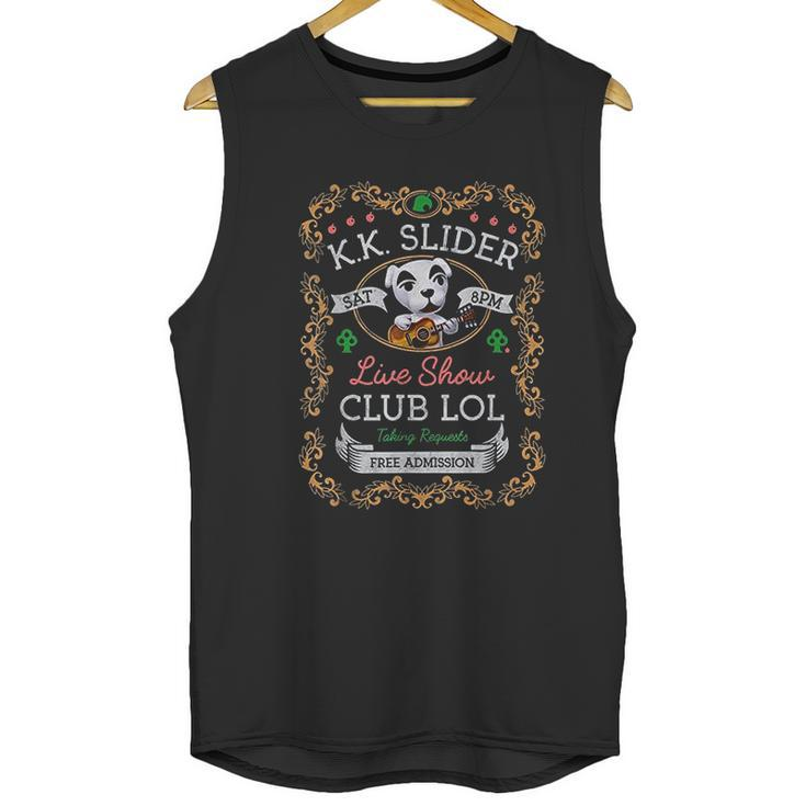 Animal Crossing Kk Slider Live Show Poster Graphic Unisex Tank Top