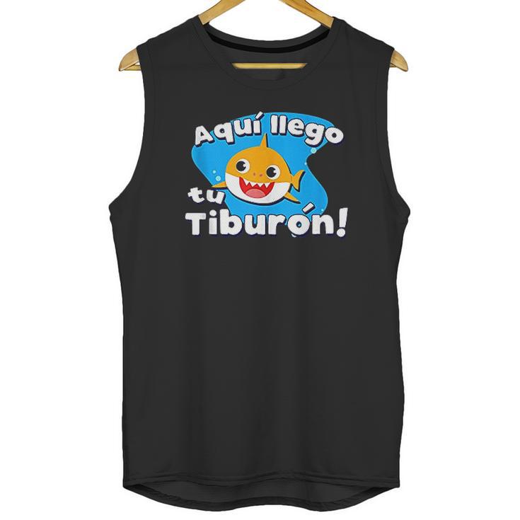 Aquí Llego Tu Tiburón Safaera Reggaeton Bunny Style Gift Unisex Tank Top