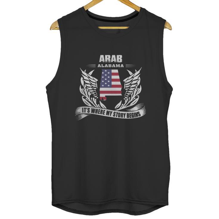 Arab Alabama Its Where My Story Begins Tshirt Unisex Tank Top