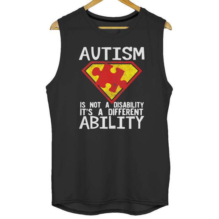 Austim A Diffrent Ability Unisex Tank Top