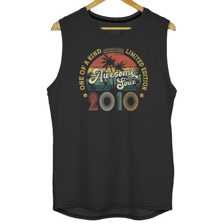 Awesome Since 2010 12 Years Old Vintage 12Th Birthday Gifts Unisex Tank Top