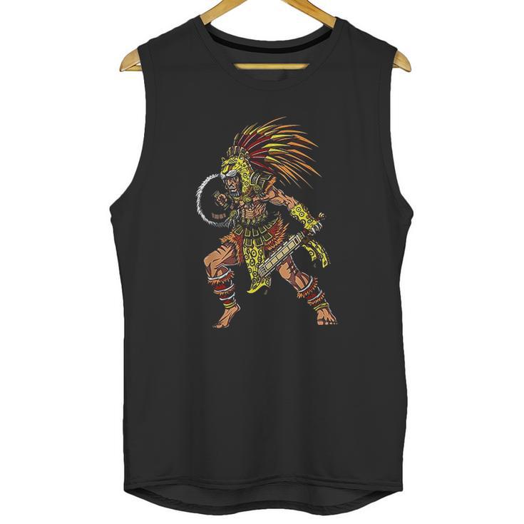 Aztec Jaguar Warrior Native Mexican Mythology Unisex Tank Top