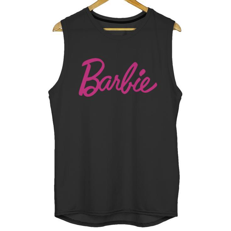 Barbie Logo Unisex Tank Top