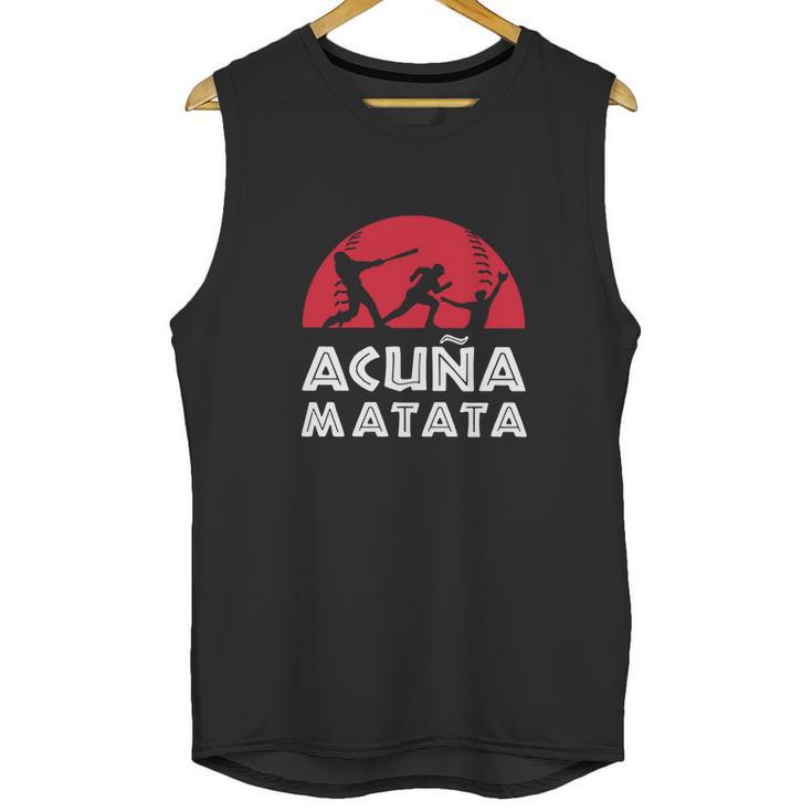 Baseball Acuna Matata Unisex Tank Top