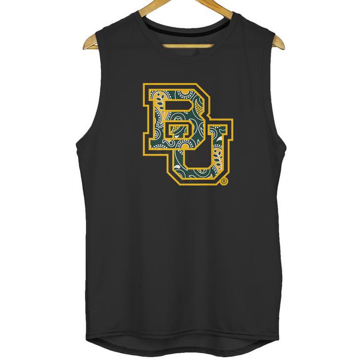 Baylor Bears Paisley Pattern Logo  Apparel Unisex Tank Top