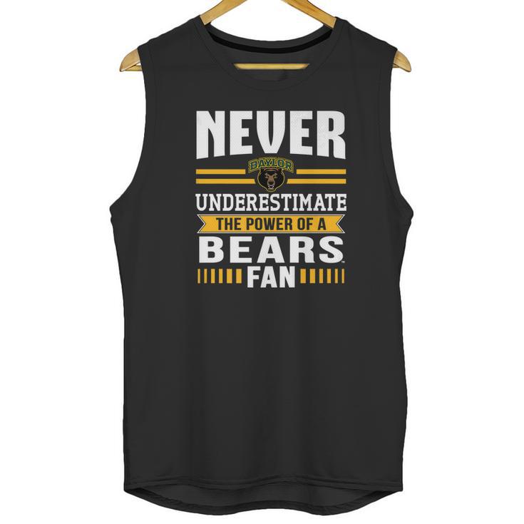 Baylor Bears Never Underestimate  Apparel Unisex Tank Top