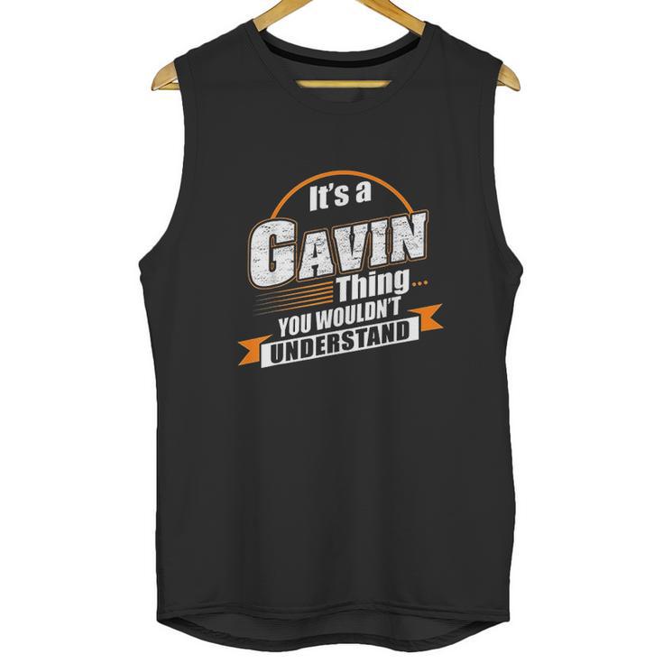 Best Gift For Gavin Gavin Unisex Tank Top