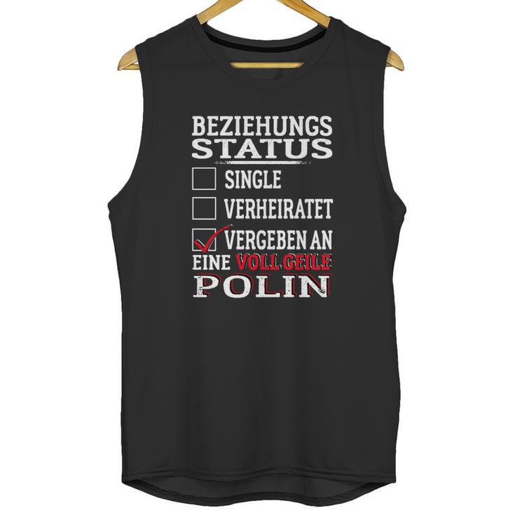 Beziehungs Status Polin Unisex Tank Top