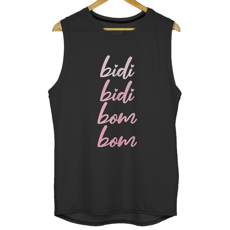 Bidi Bidi Bom Bom Latina Mexican Spanish Cumbia Dance Unisex Tank Top