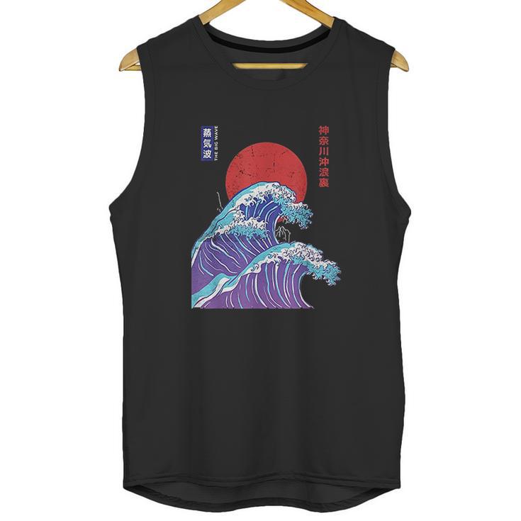 Big Wave Aesthetic 80S Unisex Tank Top