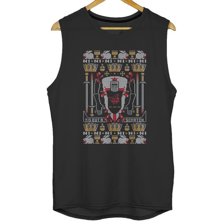 Black Knight Holy Grail Legs Off Funny British Comedy Unisex Tank Top