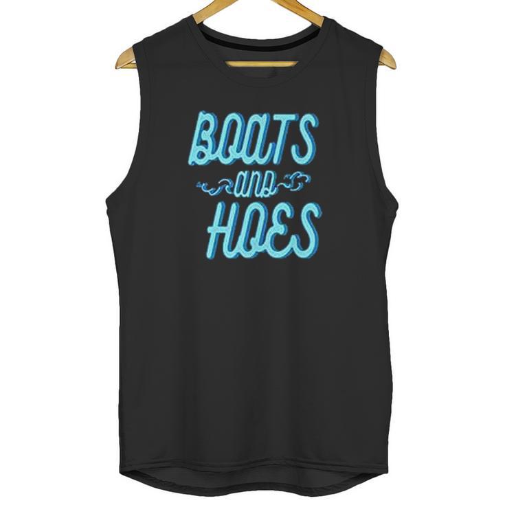 Boats And Hoes Funny Fashion Unisex Tank Top