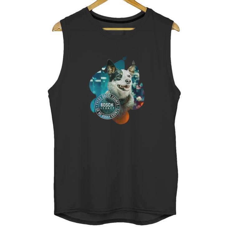 Bosch Every Doggy Counts Raglan Graphic Design Printed Casual Daily Basic Unisex Tank Top