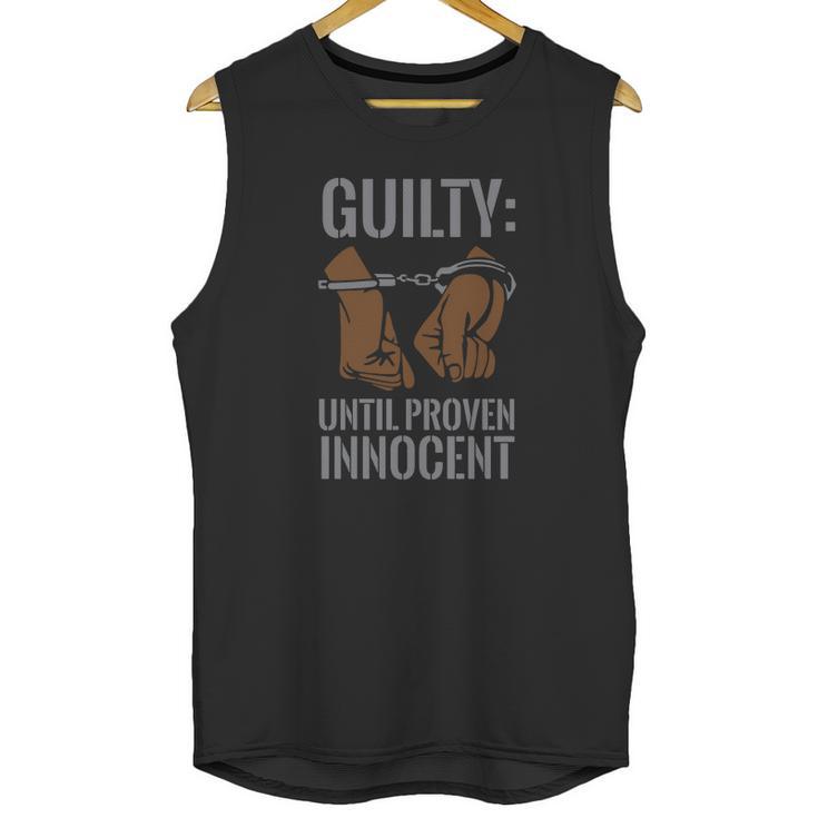 Boss Playa Guilty Until Proven InnocentUnisex Tank Top