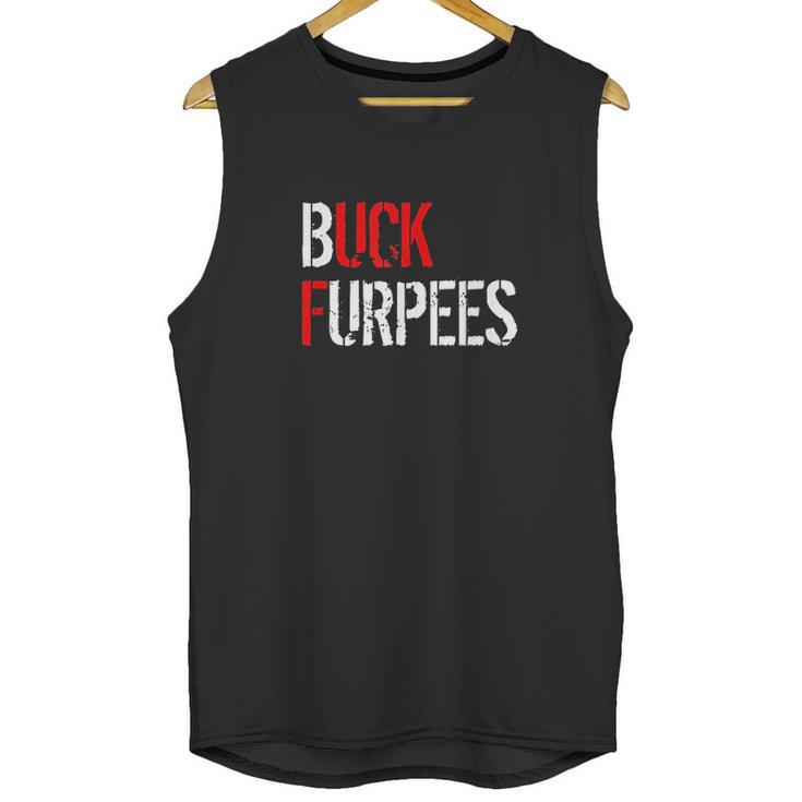 Buck Furpees Funny Fitness Burpees Gym Unisex Tank Top