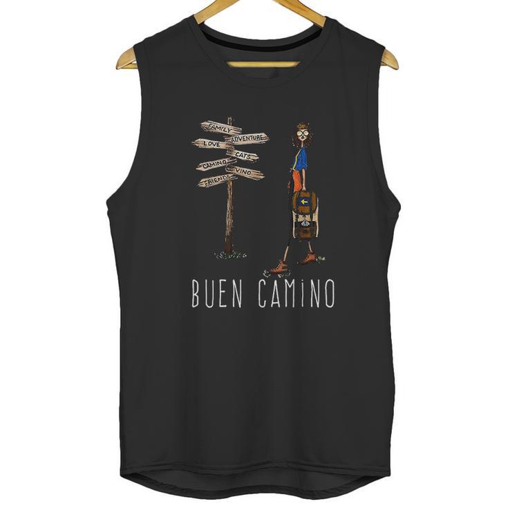 Buen Camino De Santiago Pilgrim Hiking Way Of St James Unisex Tank Top