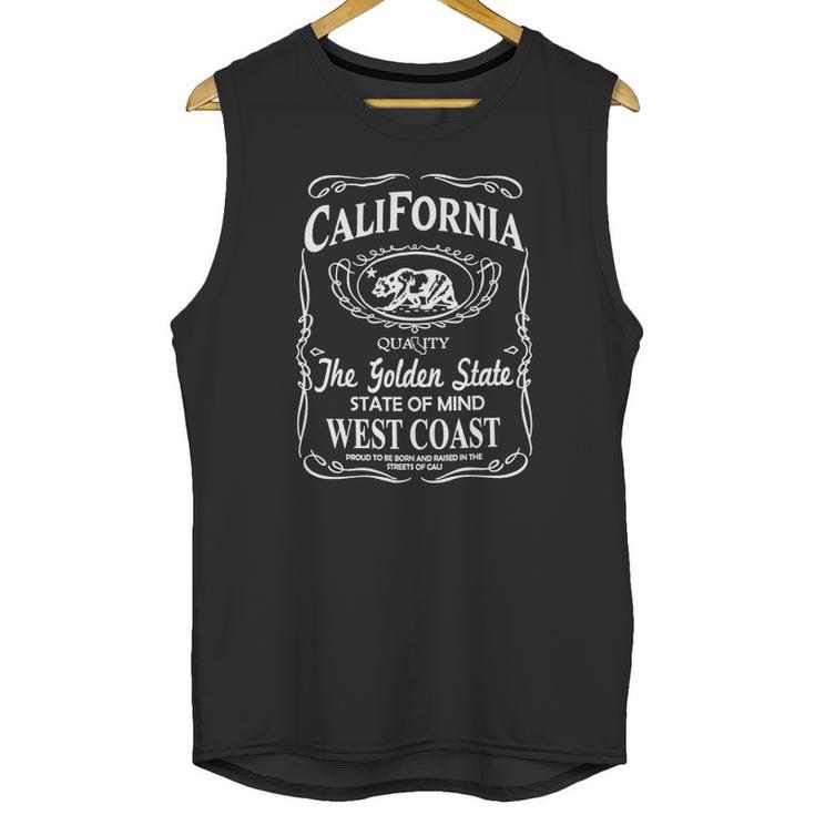 California - Jack Daniels Style Unisex Tank Top