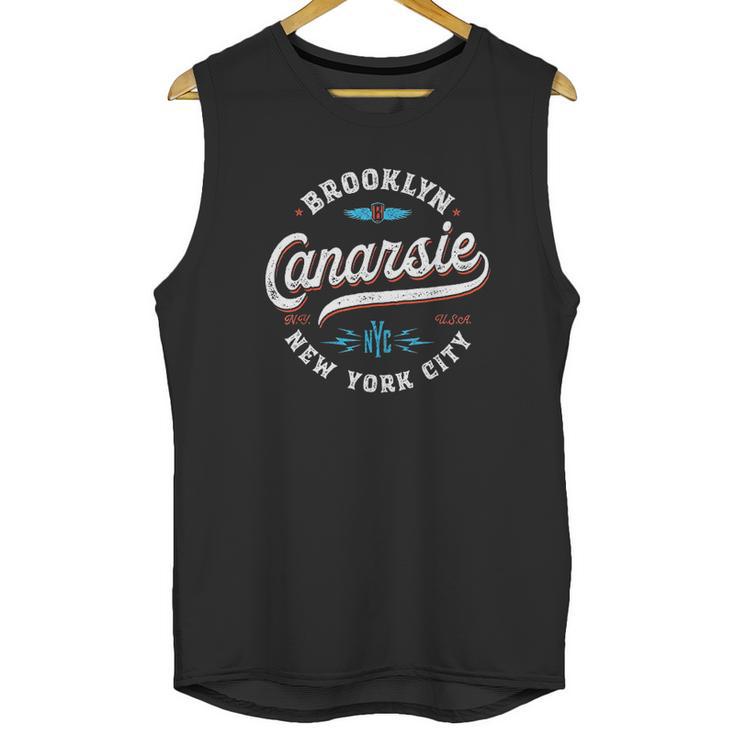 Canarsie Brooklyn New York Retro Vintage Graphic Unisex Tank Top